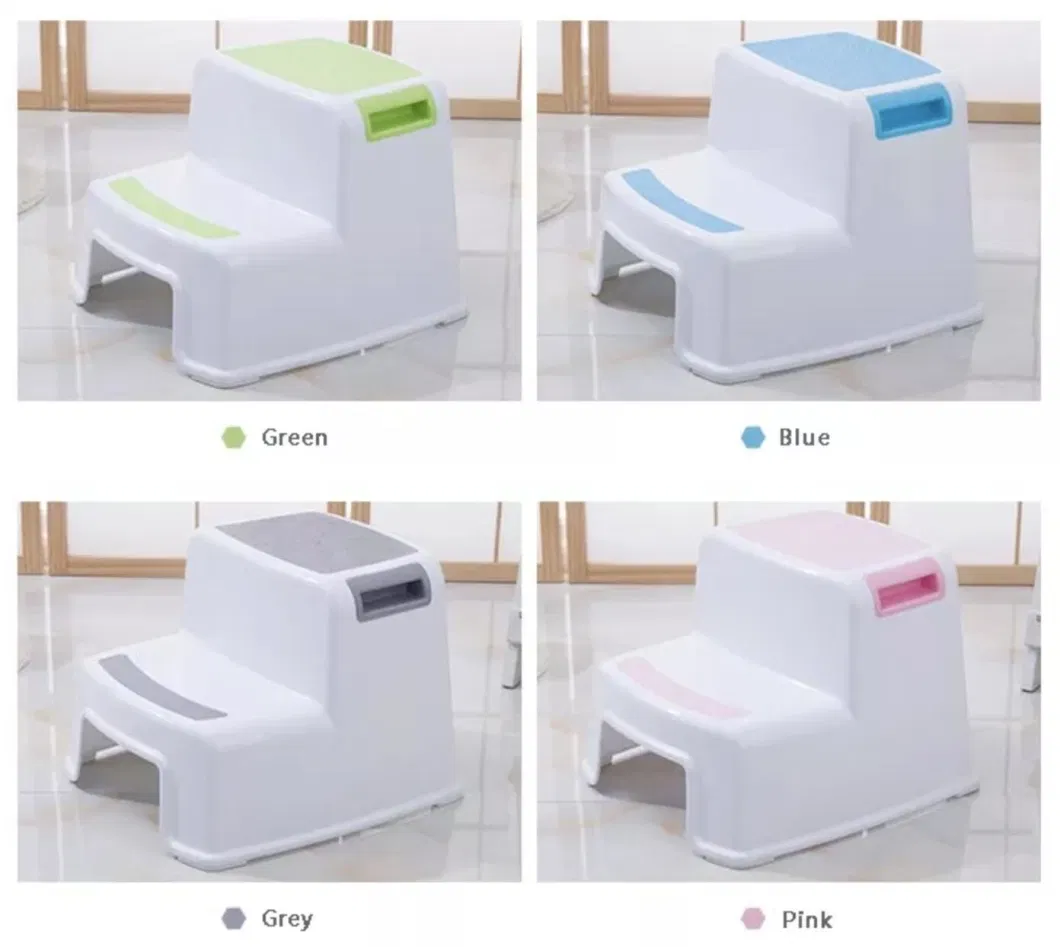 Baby Toilet Children Step Double Plastic Bathroom Kitchen Stool